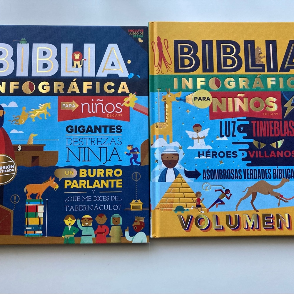 Spanish Bible Facts Books for kids SOLD
